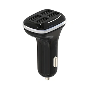 4-USB car charger for devices